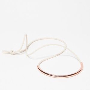 madewell x maslo copper standard necklace